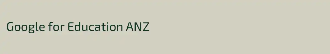 Google for Education ANZ